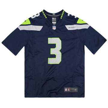 2012 18 Seattle Seahawks Wilson 3 Nike Game Jersey Home Y