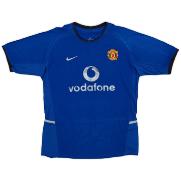 2002-03 Manchester United Away Shirt - 9/10 - (M.Boys)