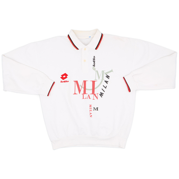 1997-98 AC Milan Lotto Track Jacket - 9/10 - (L)