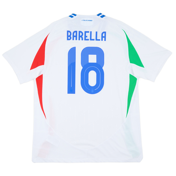 2024-25 Italy Away L/S Shirt Barella #18