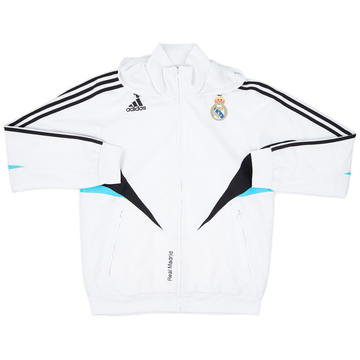 2013-14 Real Madrid adidas Hooded Track Jacket - 5/10 - (XS) 2013-14 Real Madrid adidas Hooded Track Jacket - 5/10 - (XS)