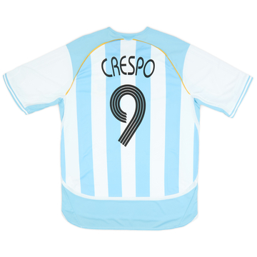 2004-05 Argentina Away Shirt Crespo #9 - 6/10 - (XL)
