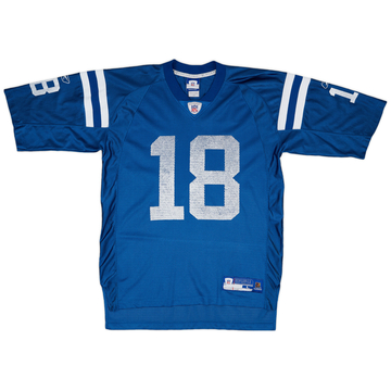 2005-06 Indianapolis Colts June #59 Reebok On Field Home Jersey