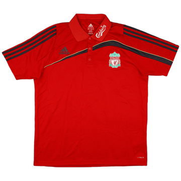 2009-10 Liverpool adidas Polo Shirt - 8/10 - (XL)