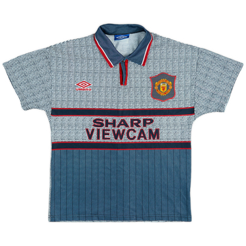 1995-96 Manchester United GK Away Shirt - 5/10 - (Y)