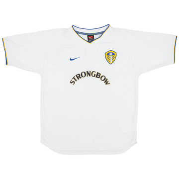 2002-03 Leeds United Home Shirt - 8/10 - (XL.Boys)