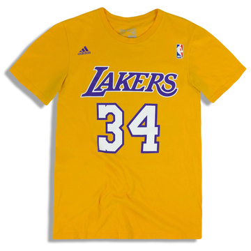 1997-99 Authentic LA Lakers O'Neal #34 Nike Home Jersey