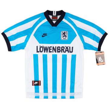 1860 Munich　96~97　ホーム　ユニフォーム　ナイキ 1995-96 1860 Munich Home L/S Shirt - 9/10 - (S)