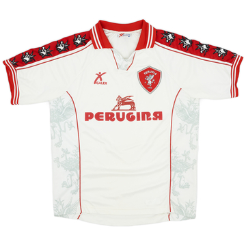 99/00　ペルージャ No.7 NAKATA 1999-00 Perugia Home Shirt Nakata #7 - 5/10 - (M)