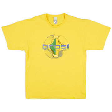 1998-00 Brazil Nike R9 Ronaldo Graphic Tee - 6/10 - (M)