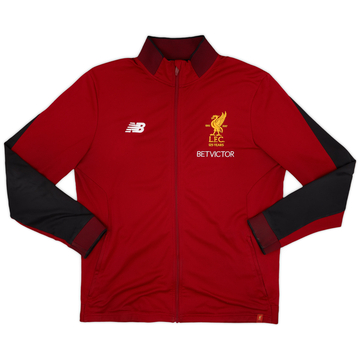 2017 18 Liverpool New Balance Hooded Rain Jacket 8 10 L