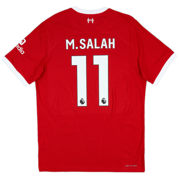 リバプール M.Salah 11番 シャツ XL 2024-25 Liverpool Authentic Home Shirt M.Salah #11 - 8/10 - (L)