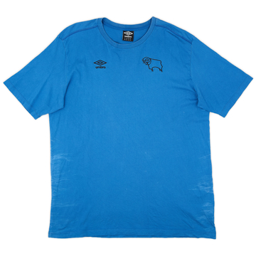 2014-15 Derby County Umbro Cotton Tee - 7/10 - (M)