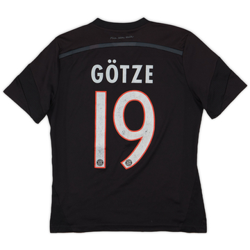 2014-15 Bayern Munich Away Shirt Gotze #19 - 6/10 - (XL.Boys)