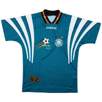 1996-98 Germany Away Shirt Kuntz #11 - 8/10 - (M)