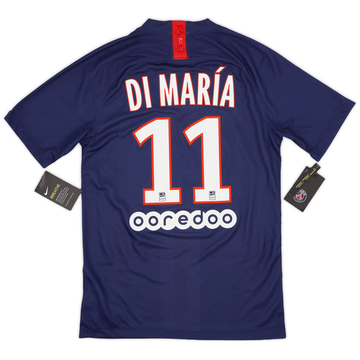 2017-18 Paris Saint-Germain Home Shirt Di Maria #11 (S)