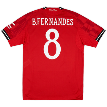 2025-26 Manchester United Home Shirt B. Fernandes #8 (M)