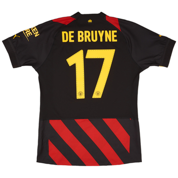 2023-24 Manchester City Player Issue Home Shirt De Bruyne #17 2023-24 Manchester City Player Issue Home Shirt De Bruyne #17