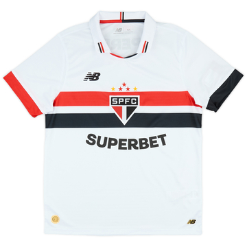 1995 Sao Paulo Home Shirt - 7/10 - (L)