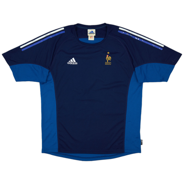 2001-02 France adidas 1/4 Zip Training Shirt - 6/10 - (S)