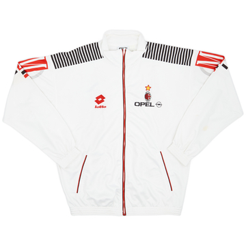 1995-96 AC Milan Lotto Track Jacket - 8/10 - (XL)