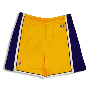 2015 16 LA Lakers adidas Training Shorts 9 10 M