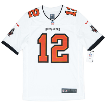 2020 22 Tampa Bay Buccaneers Brady 12 Nike Game Away Jersey S
