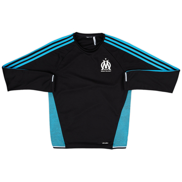 2015-16 Olympique Marseile adidas Sweat Top - 6/10 - (L)