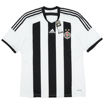 2003-04 FK Partizan Home L/S Shirt Ilic #22 - 8/10 - (XL)