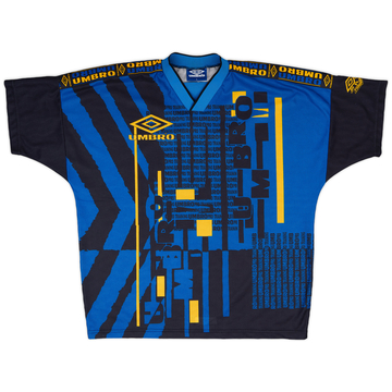 国内発送 Shirt Home Milan Inter 1997-98 Zamorano (L) - 8/10 - #9 トップス