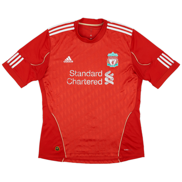 LFC　 2010-12 Liverpool Home Shirt Maxi #17 - 4/10 - (XXL)