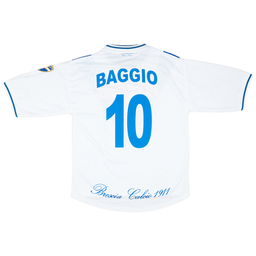2000-01 Brescia Garman Reissue Away Shirt Baggio #10