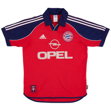 1999-01 Bayern Múnich Local Camiseta - 7/10 - (XL.Boys)