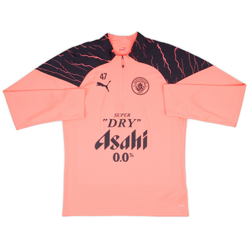 マンナ　23連 2023-24 Manchester City Player Issue 1/4 Zip Rain Top #47