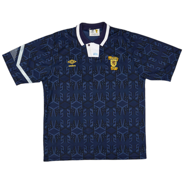 口コミ・レビューで人気商品を探そう 1991-94 Scotland Home Shirt - 8/10 - (XL) トップス