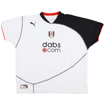 2003-05 Fulham Home L/S Shirt Cole #9 - 6/10 - (XXL)