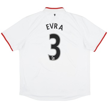 2012-14 Manchester United Camiseta de visitante Evra #3 - 6/10 - (XL)