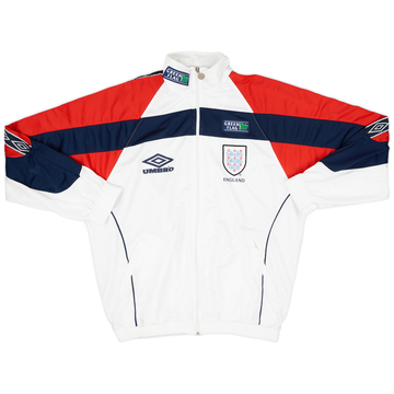 1998-00 England Umbro Track Jacket - 9/10 - (XL) 1998-00 England Umbro Track Jacket - 9/10 - (XL)