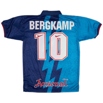 2004-06 Arsenal Away Shirt Bergkamp #10 - 8/10 - (XL)