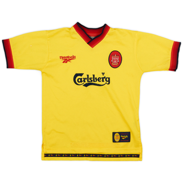 1997-99 England Away Shirt - 8/10 - (XL.Boys)