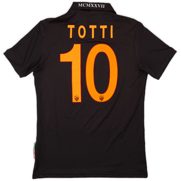2010-11 Roma Home Shirt Totti #10 - 8/10 - (YXXXL)