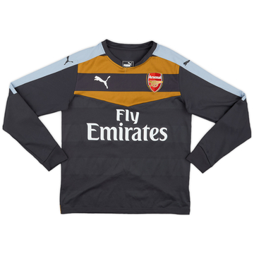 2015-16 Arsenal Puma 1/4 Zip Fleece Top - 7/10 - (XL)