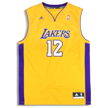 Adidas lakers jersey hotsell