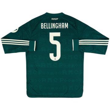 Camiseta auténtica de visitante L/S del Real Madrid 2026-27 Bellingham #5