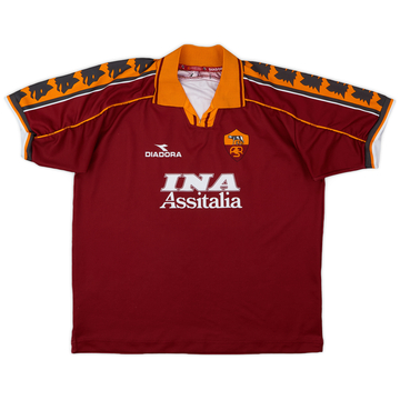 1998-99 Roma Home Shirt - 6/10 - (L) 1998-99 Roma Home Shirt - 6/10 - (L)