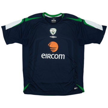 2021-22 Ireland Umbro 1/4 Zip Training Top - 9/10 - (S)