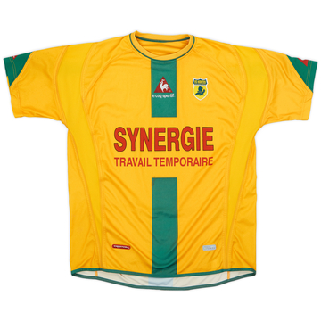2004 05 Nantes Le Coq Sportif L S Training Shirt 7 10 XL