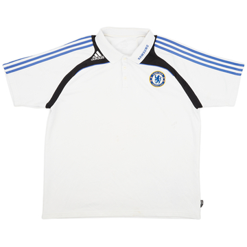 adidas \"チェルシー Emblem Polo Shirt\" adidas-sport-polo-shirt-black-