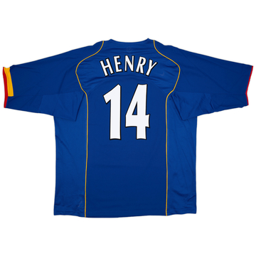 2004-05 Arsenal Home Shirt Henry #14 - 5/10 - (L)