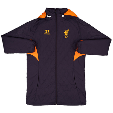 【希少】WARRIOR × リバプールFC トレーニングジャケットL Liverpool Training Football Soccer Jacket Warrior Black Men Size M